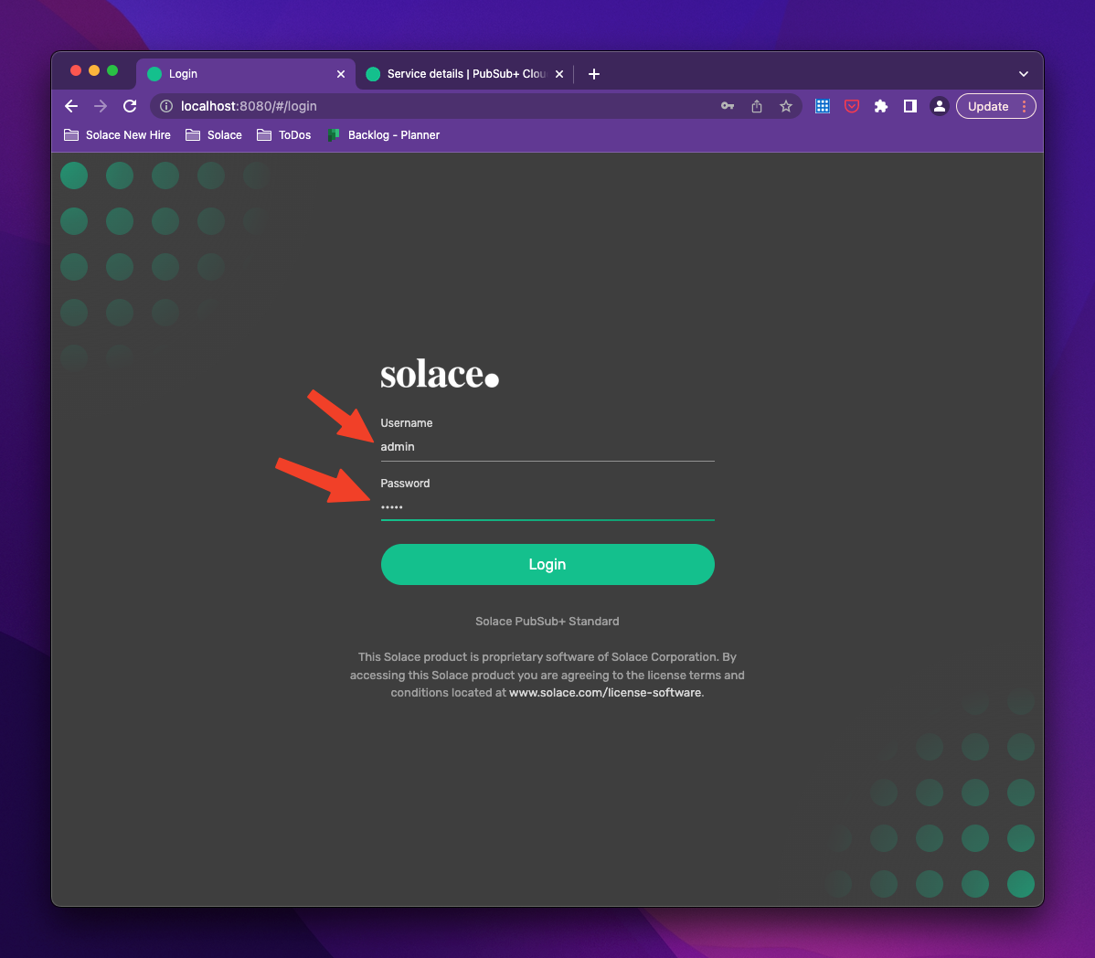 onpremise broker webUI